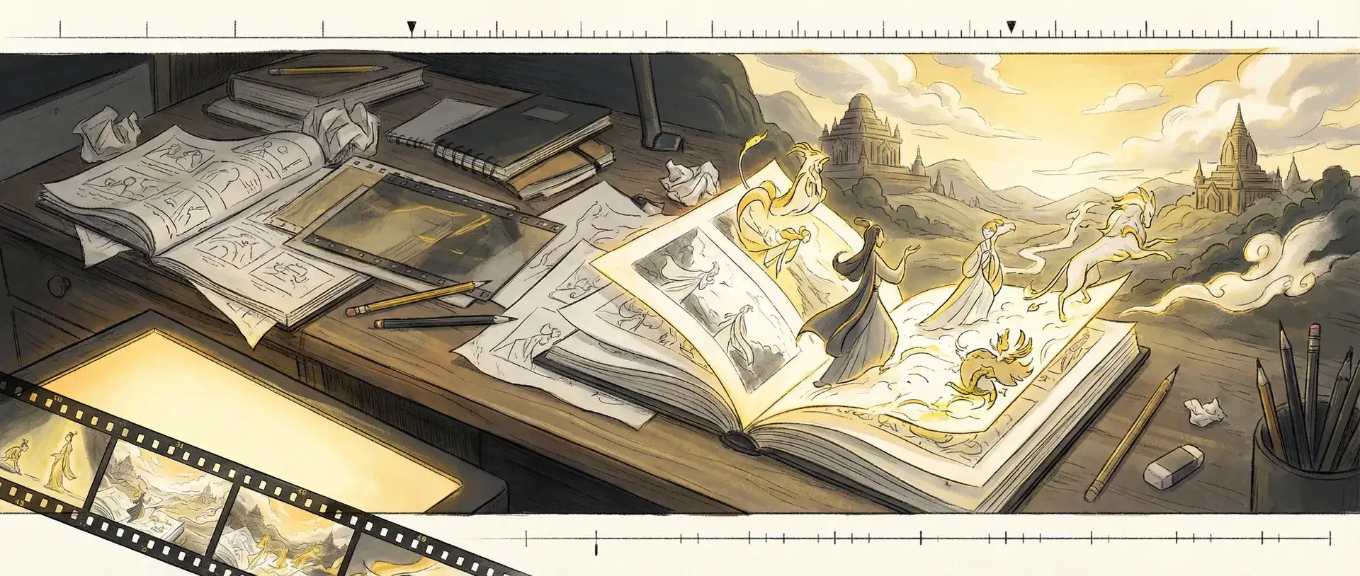 51动漫 精选独立动画作品原画展示